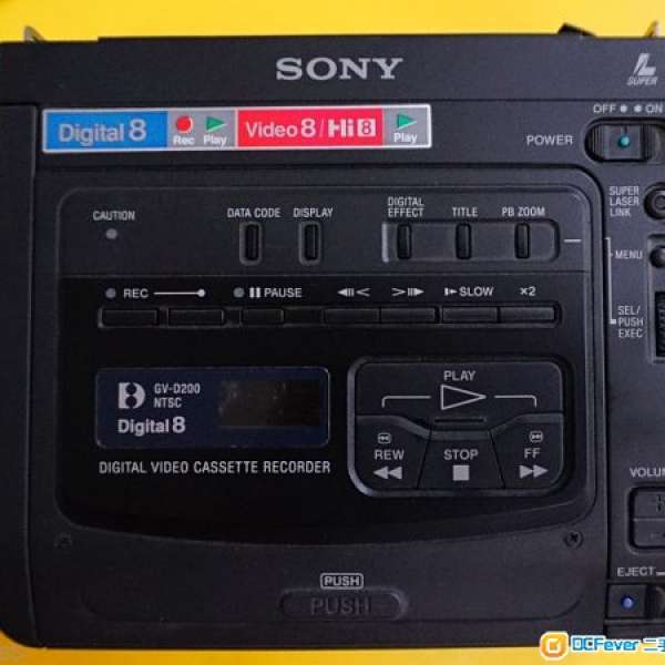 稀有物品 sony可播 V8 Hi8 D8 player NTSC 線