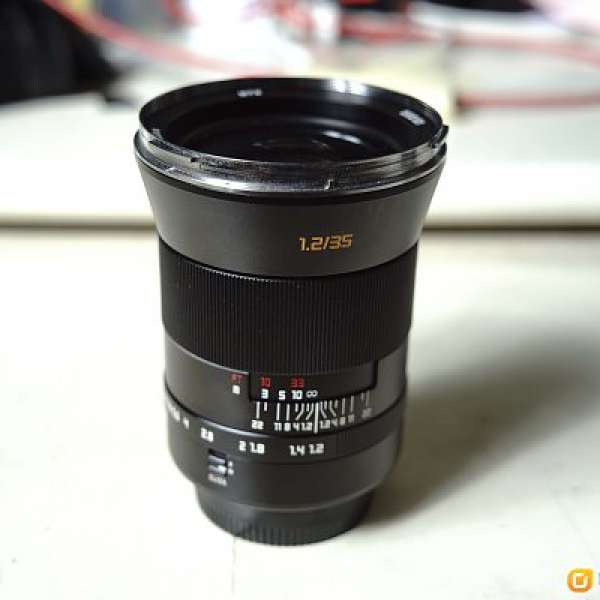 Kerlee 35mm F1.2 全片幅 Nikon mount 手動鏡 for Sony Fuji NEX A7 II III R S 9