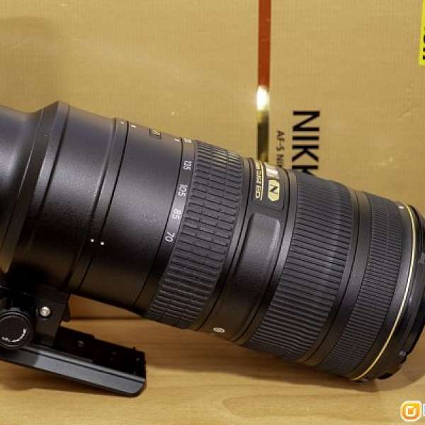 Nikon Afs 70-200mm f2.8G ED VR II  小六