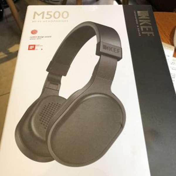 Kef M500 black colour HiFi Headphones