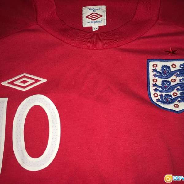 英格蘭 球衣 波衫 英國 足球代表隊 世界盃 world cup England National Team jersey...