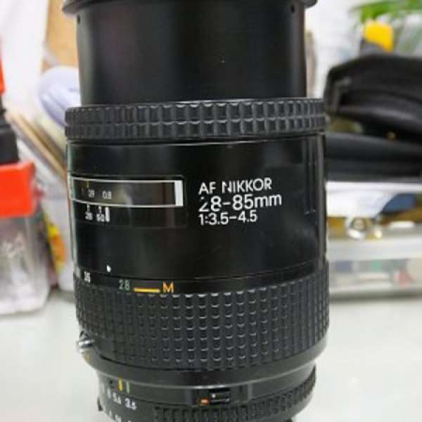 放85%新鏡身有使用痕跡Nikon AF 28-85mm 3.5-4.5=$700