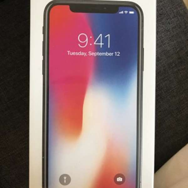 iPhone X 黑色 256 全新