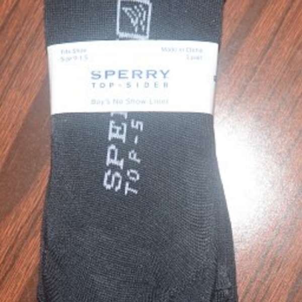 sperry no show liner socks 3 pack below the ankle全新