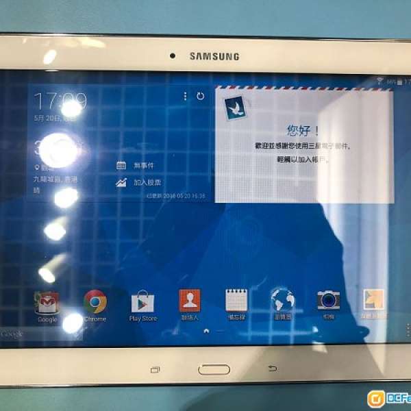 賣90%新 Samsung GALAXY Tab4 10.1 WIFI版(T530)白色$1000