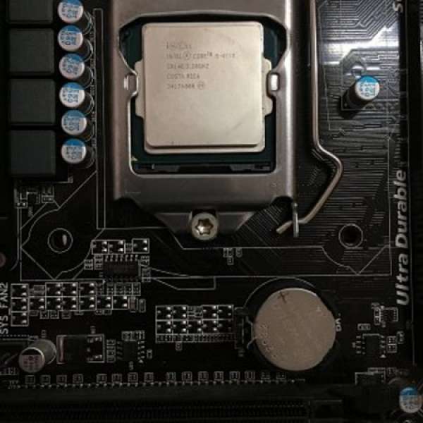 售 Intel i5 4570 四核心處理器連GIGABYTE B85M-D3H 底板 LGA 1150