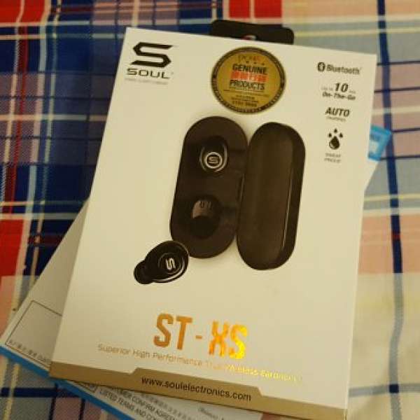 98%新Soul ST-XS true wireless 無線藍牙耳機行货