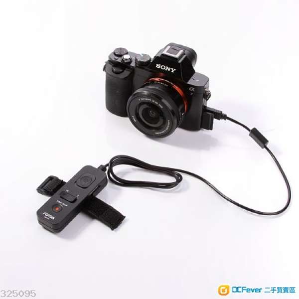 Sony RM-VS1/VPR1 快門線+錄影功能+Zoom in/out A9 A7 Series A6300 A5100...