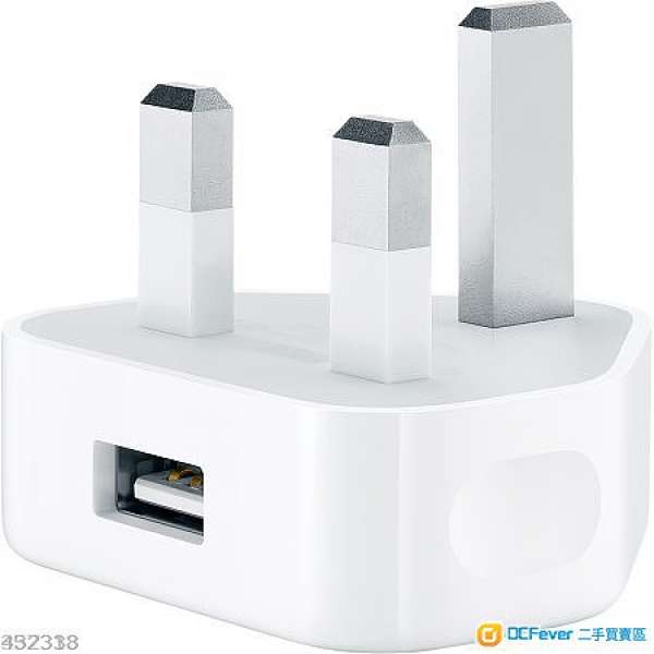 全新Apple 5W USB Power Adapter iphone x 跟機 原裝差電火牛