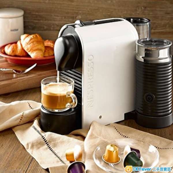 Nespresso U&Milk C55-SG-CW-NE 自動打冷熱奶泡沫咖啡機 (乳白色)