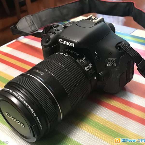 Canon 600D 連鏡頭 Kit EFS 18-135mm 及 50mm / f1.8