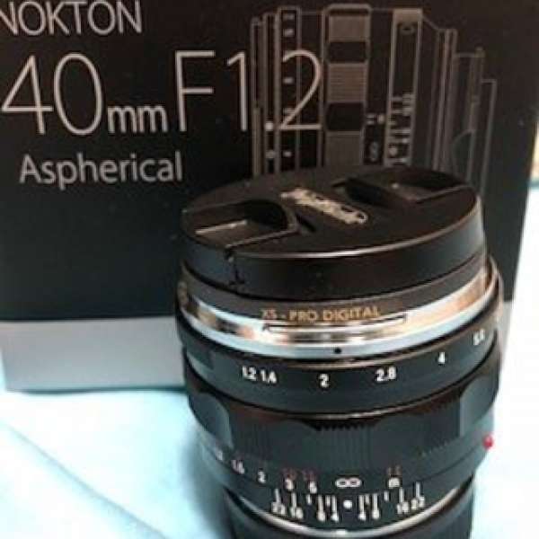 新淨福仔Voigtlander 40mm f/1.2 Aspherical VM-mount連天工環一套放 A7系自動對焦可...