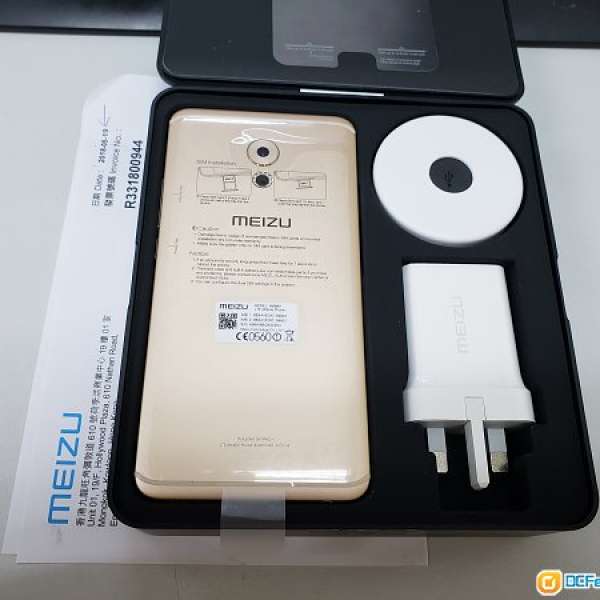 Meizu PRO 6 Plus 4+128GB 港行 金色 99%新