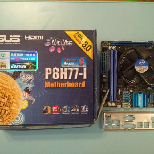 Xeon E3-1230v2 with ASUS ITX mainboard & Kingston 16GB DDR3