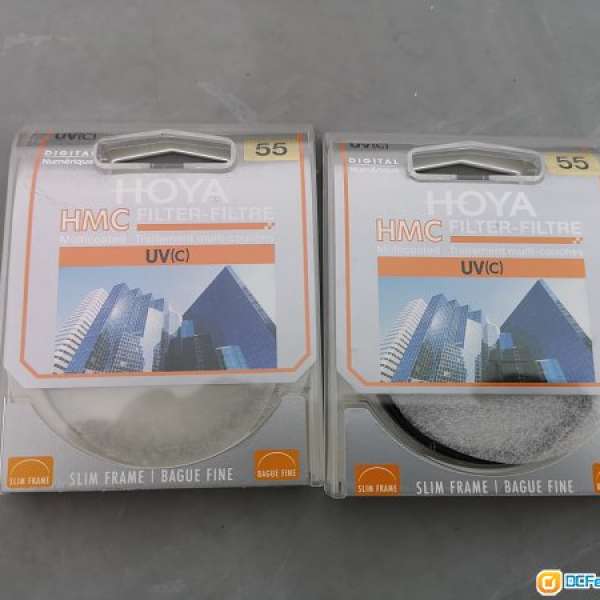 Hoya HMC UV(C) Slim Filter薄框鏡頭濾鏡保護鏡55mm 9成新