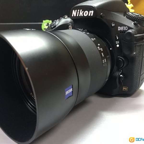 Nikon D810 連 Zeiss Milvus 50mm 1.4 跟原廠直倒 + SB-700 (全套放)