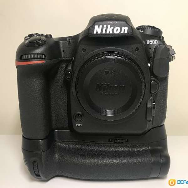 99.99% New Nikon D500 + Nikon MB-D17