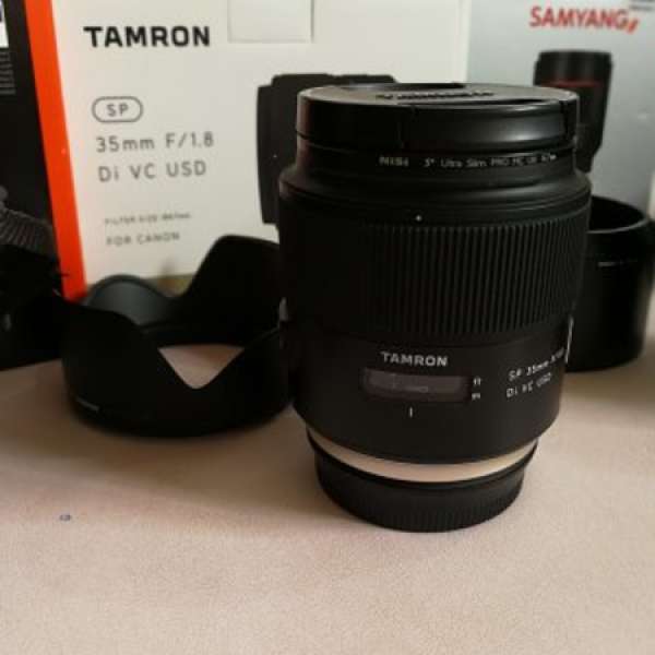 Tamron SP 35mm F1.8 Di VC USD (F012) Canon mount A7R2, A7M2, A7S2
