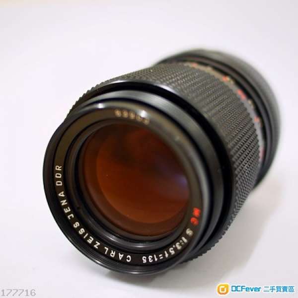 carl zeiss jena 135mm f/3.5 czj 可加接環用在sony fujifilm canon nikon
