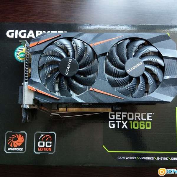 gigabyte GTX1060 6GB WINDFORCE