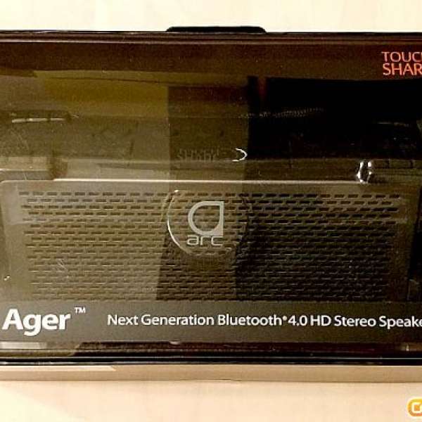 Ager Speaker Touch 2 Share Bluetooth 4 Wireless Outdoor