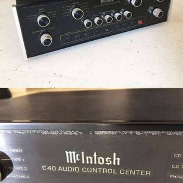 Mcintosh C40 amplifier