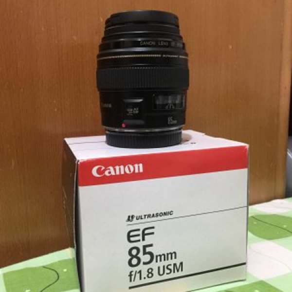 Canon 85mm f1.8 usm 連kenko uv fiter 6d 5d