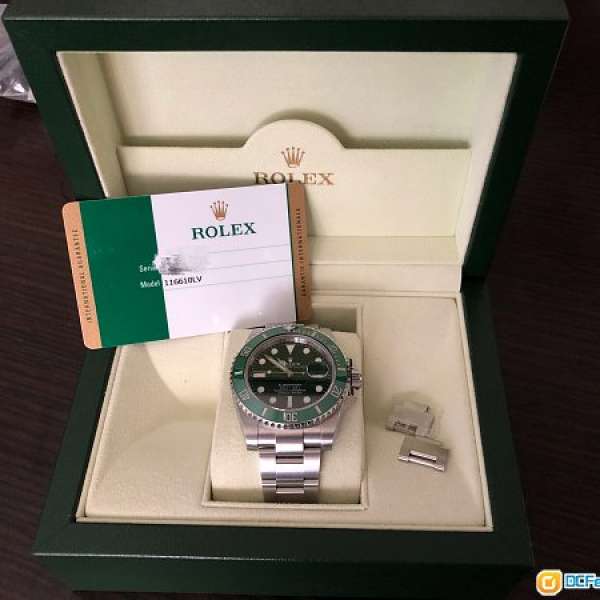 Rolex 綠綠 116610LV 2015年錶