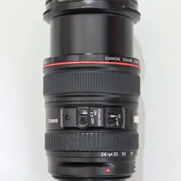 Canon EF 24-105mm f4.0 L IS USM 連B+W MRC 77mm