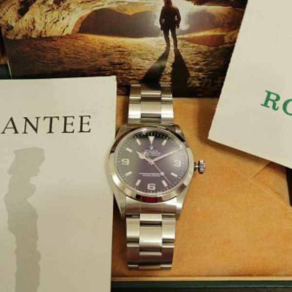 Rolex Explorer I 14270 Box + Papers