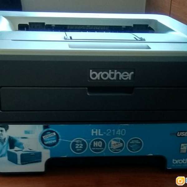 Brother HL-2140 90%新無花 雷射黑白打印機 (有問題)