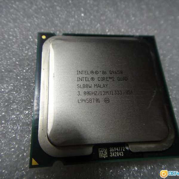 四核 Intel® Core™2 Quad Q9650 3.0 GHz Socket 775 另有E6600及Q6600