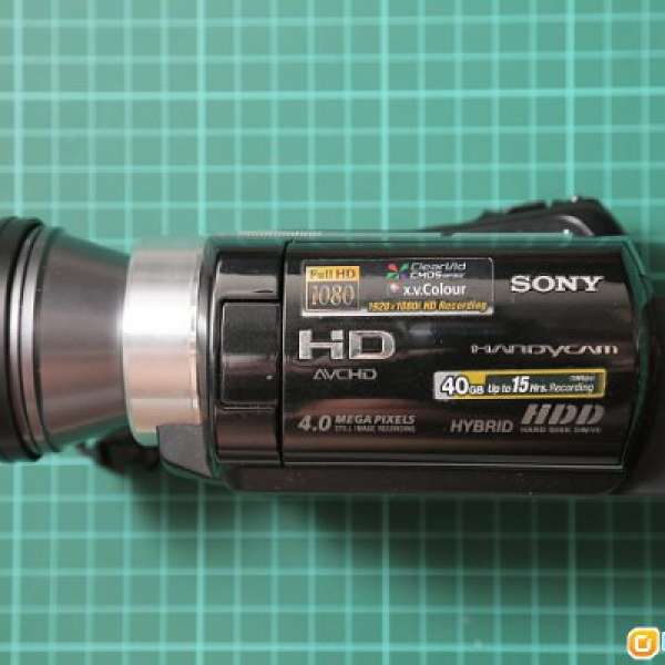 SONY HDR-SR10E video camera 及 原裝sony conversion lens
