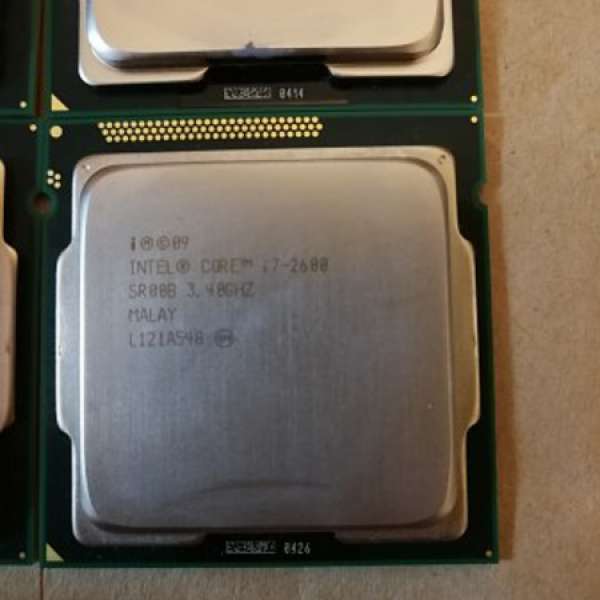 Intel i7-2600 CPU