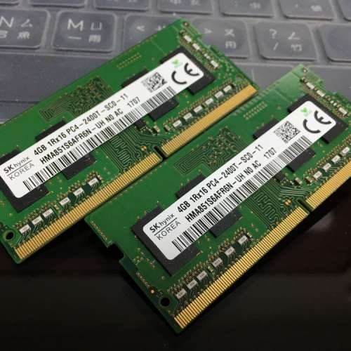 SK hynix Korea DDR 4GB 2400T 兩條