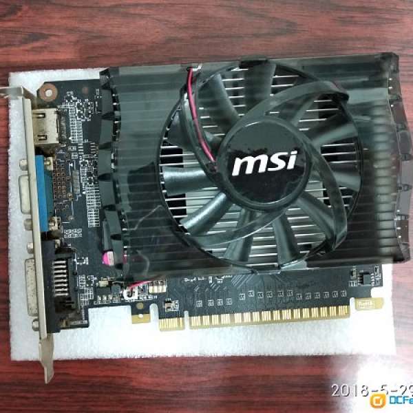 二手 MSI GTX650 1GB D5 HDMI VGA DVI PCIE DISPLAY CARD