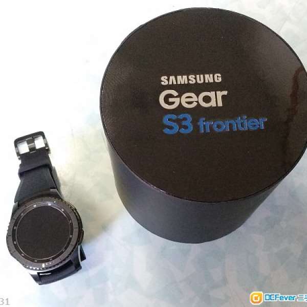 99%新 Samsung Gear S3 frontier 黑色