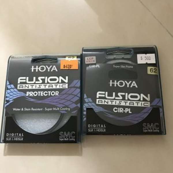 HOYA 62MM UV &CPL