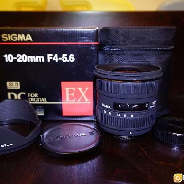 90% New Sigma 10-20mm F4-5.6 EX DC HSM (Nikon)