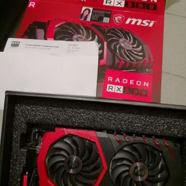 MSI RX580 GAMING X 8G