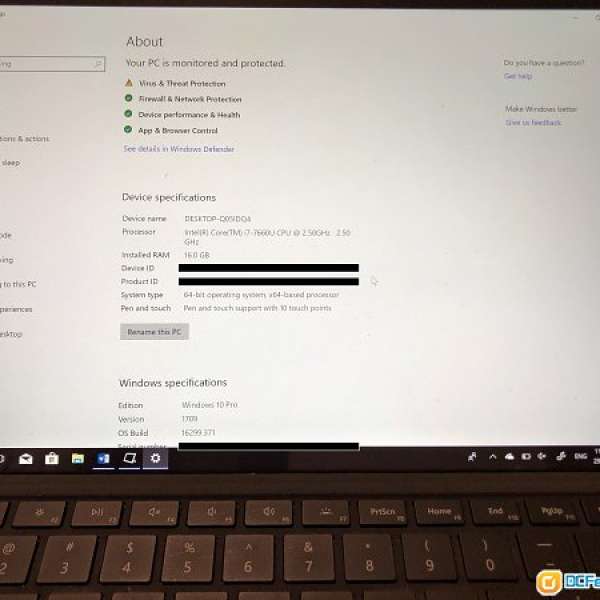 New Surface Pro(2017) Intel Core i7 / 512GB SSD / 16GB RAM