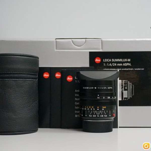 [FS] ***** 全新Brand New Leica Summilux-M 24mm F1.4 ASPH (11601) *****