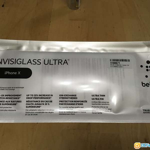 iphone X Belkin Invisiglass Ultra 保護貼