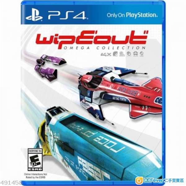 PS4 Wipeout Omega Collection 賽車 中英文合版