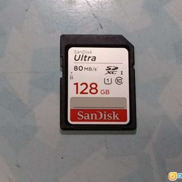 99%新 SanDisk SD card 128GB