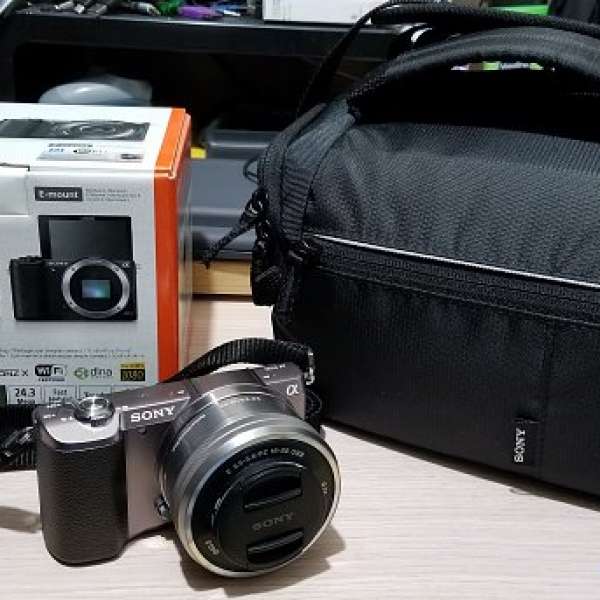 Sony A5100 Kit Set 有盒 整齊 連原裝Sony相機袋