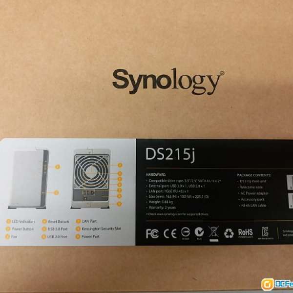 DS215j  Synology
