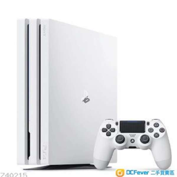 全新 冰河白 PS4 Pro