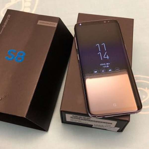Samsung Galaxy S8 64G Full Set 香港行貨 有單有保