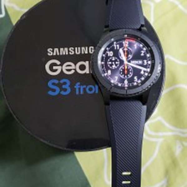 Samsung Gear S3 Frontier 水貨全套有盒有單，剛過保養